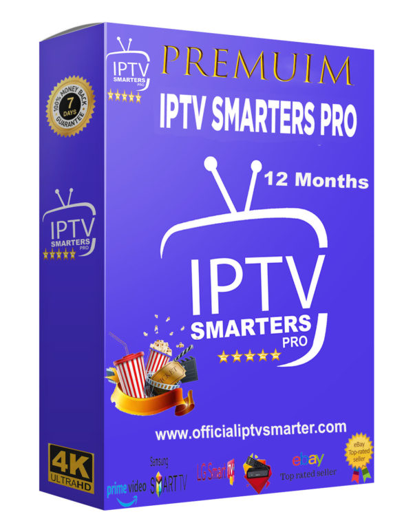 Premium subscription IPTV12 Months
