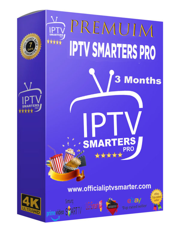 Premium subscription IPTV3 Months